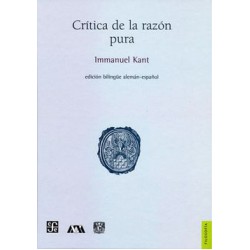Crítica de la razón pura - Edición bilingüe