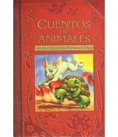 Cuentos de animales tesoro con escenas tridimensionales