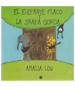 El elefante flaco y la jirafa gorda