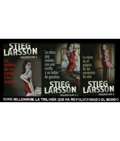 Estuche trilogía Saga Millennium