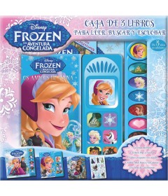 Frozen, una aventura congelada: Caja de 3 libros. 