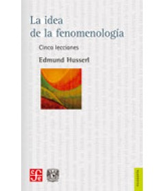 La idea de la fenomenología