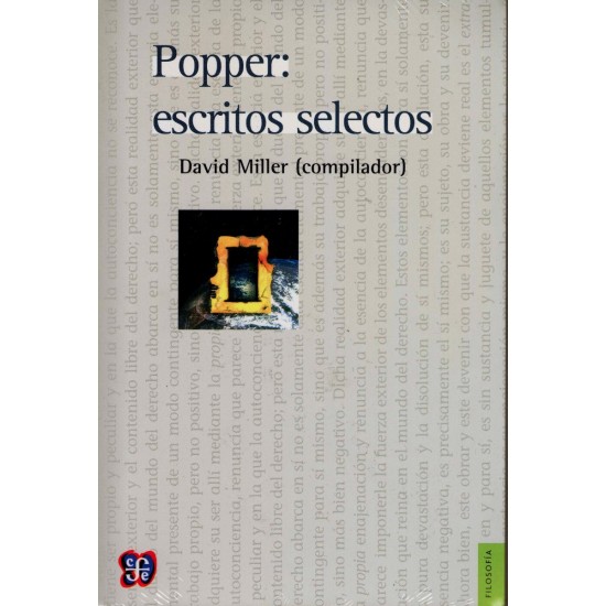 Popper: Escritos selectos