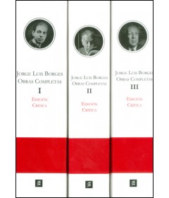 Edición Critica obras completas - 3 Tomos 