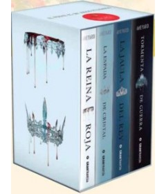 SAGA LA REINA ROJA ESTUCHE 4 VOLUMENES